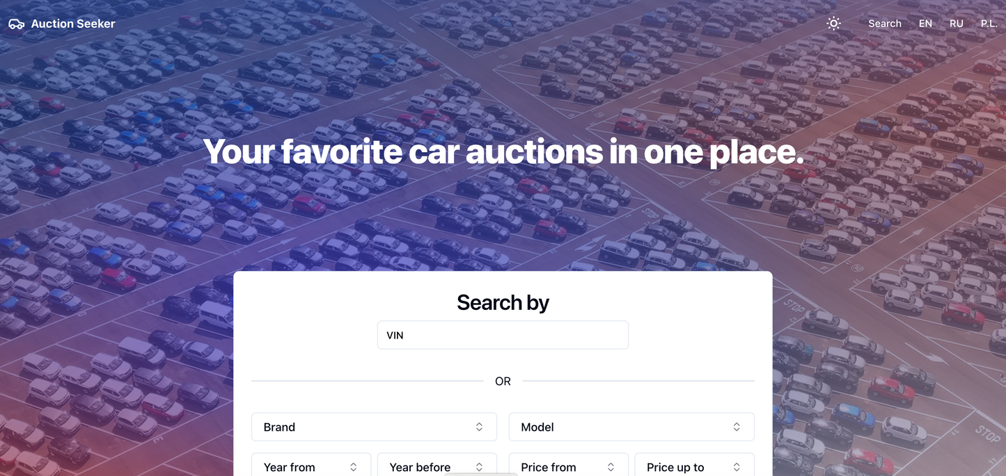 Auctions-Seeker.com - VINcut