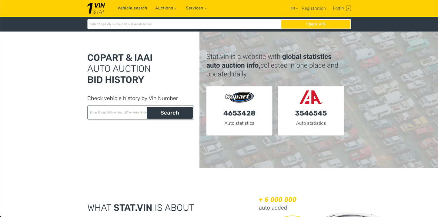1VinStat Homepage - VINcut