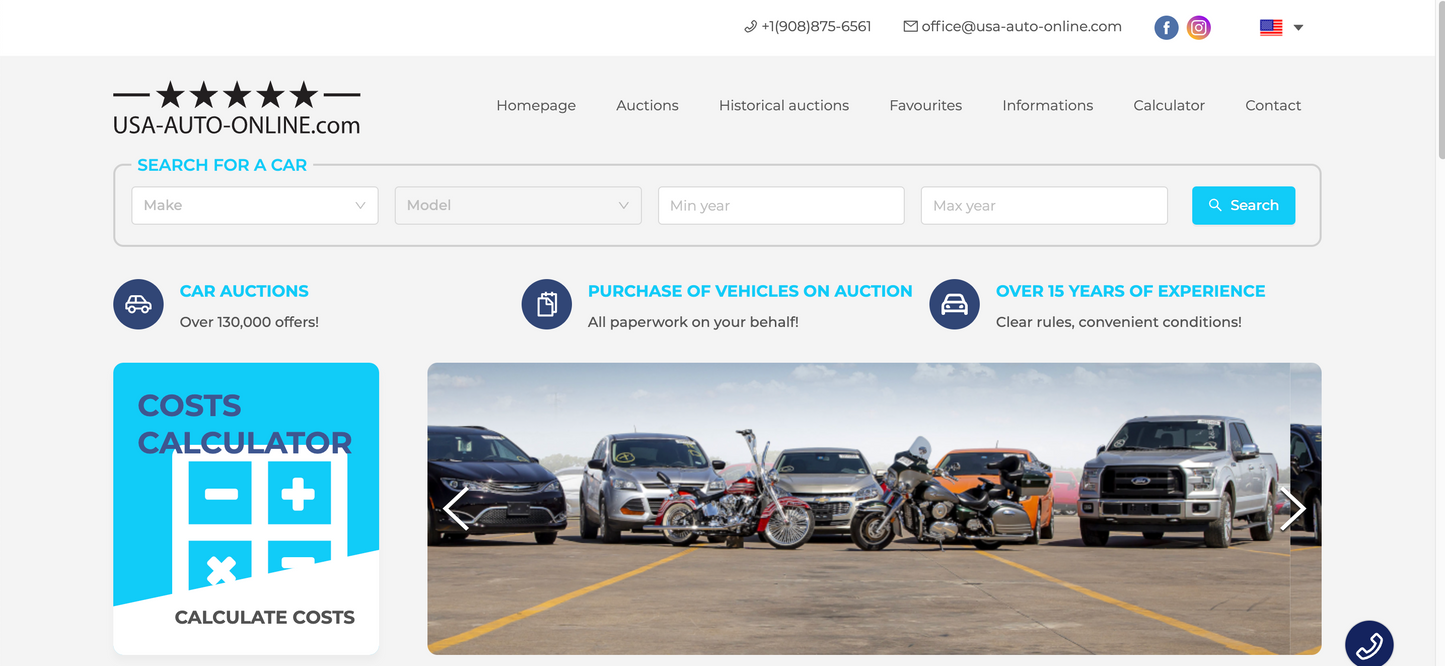 USA-auto-online.com Homepage - VINcut