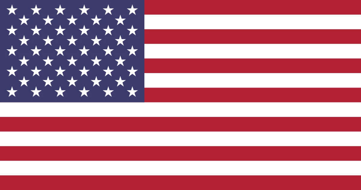 USA Flag - Vin Cut