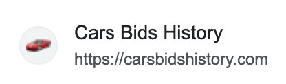 CarsBidsHistory record VIN Photos Delete 24h/7 12h